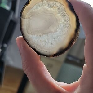 Agate Slice Crystal